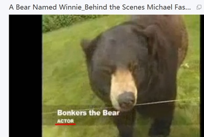 黑熊维尼剧照的剧照