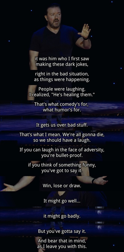 瑞奇·热维斯：人性剧照的剧照