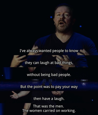 瑞奇·热维斯：人性剧照的剧照