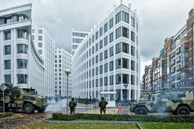 莫斯科陷落剧照的剧照