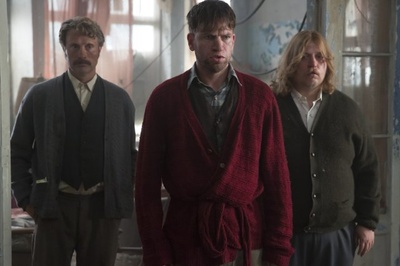 男人与鸡剧照的剧照