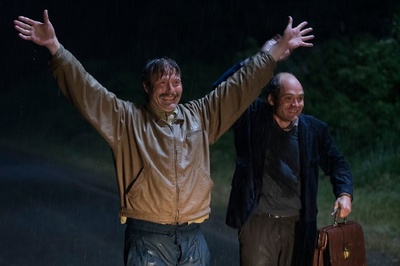 男人与鸡剧照的剧照