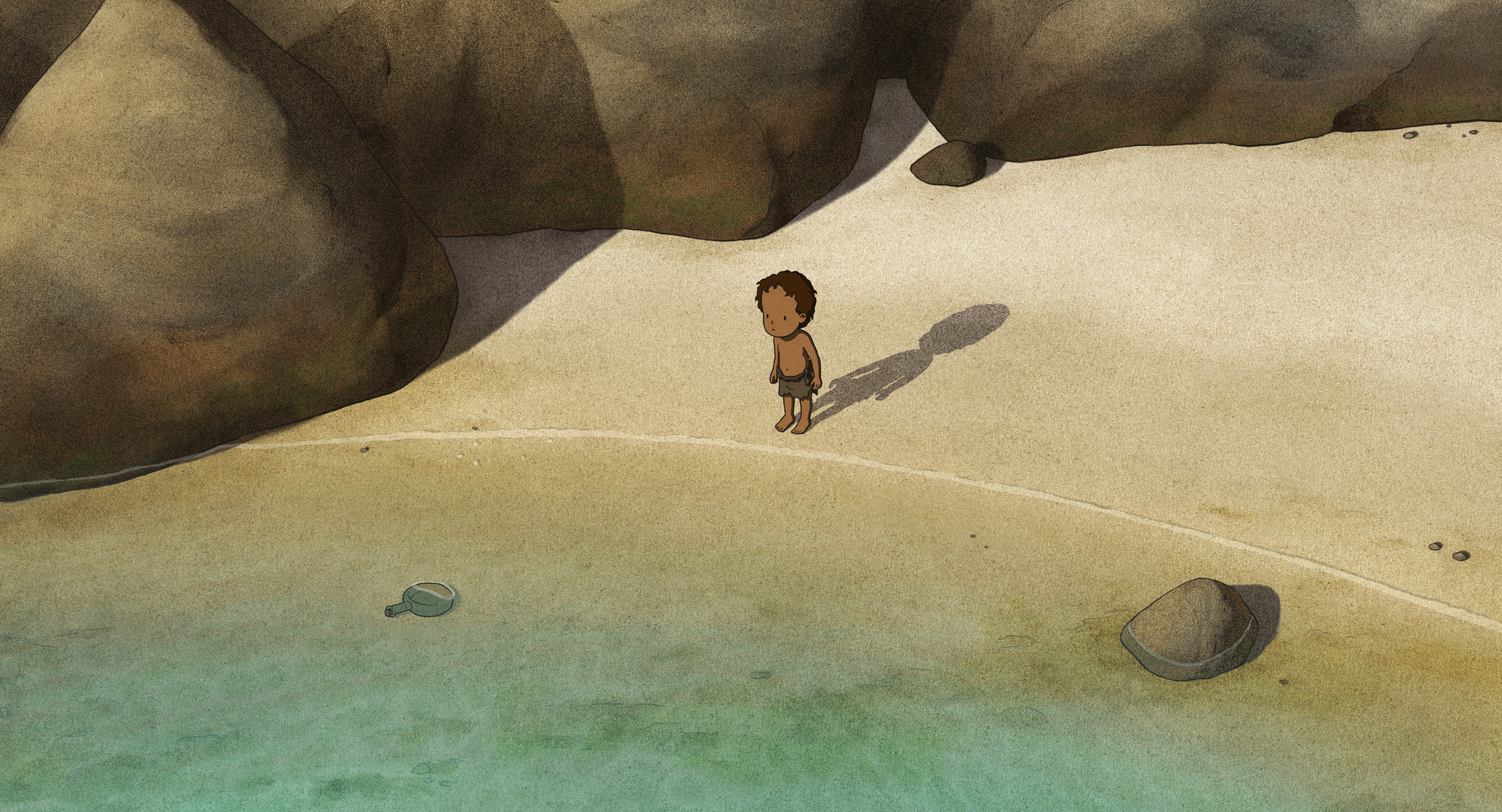 红海龟剧照的剧照