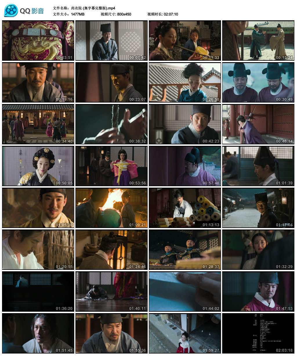 尚衣院剧照的剧照