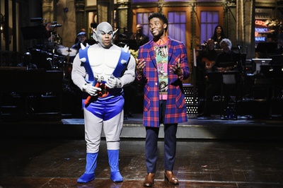 周六夜现场：查德维克·博斯曼/Cardi B剧照的剧照