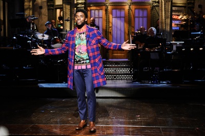 周六夜现场：查德维克·博斯曼/Cardi B剧照的剧照