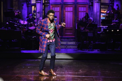 周六夜现场：查德维克·博斯曼/Cardi B剧照的剧照