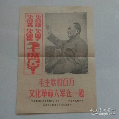 毛主席和百万文化革命大军在一起剧照的剧照