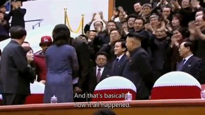 罗德曼的平壤大爆炸剧照的剧照