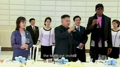 罗德曼的平壤大爆炸剧照的剧照