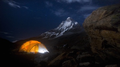 攀登梅鲁峰剧照的剧照