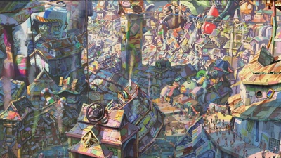 弃宝之岛：遥与魔法镜剧照的剧照