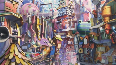 弃宝之岛：遥与魔法镜剧照的剧照