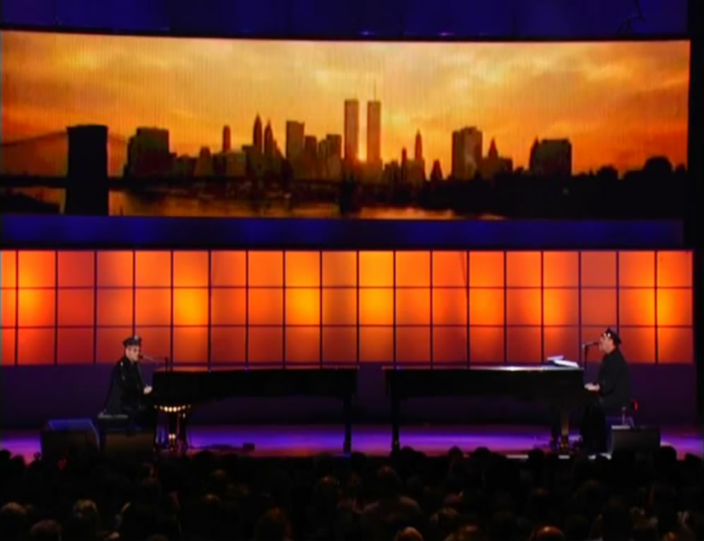 群星为纽约高歌音乐会剧照的剧照