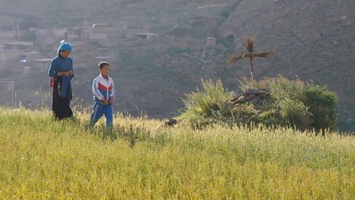 旺扎的雨靴剧照的剧照