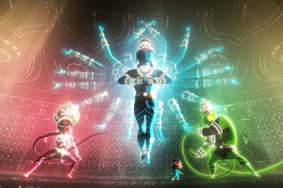 桑杰的超级战队剧照的剧照