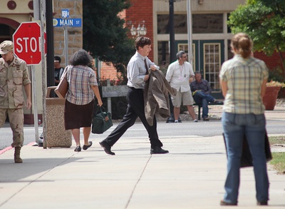 八月：奥色治郡剧照的剧照