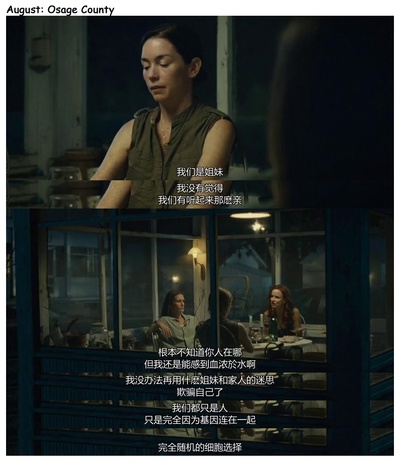八月：奥色治郡剧照的剧照