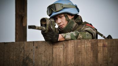 中国蓝盔剧照的剧照