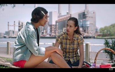 带吸管的玛格丽塔剧照的剧照