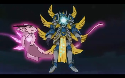 数码宝贝大电影三：前篇・数码兽飓风登陆！！后篇・超绝进化！！黄金的数码装甲剧照的剧照