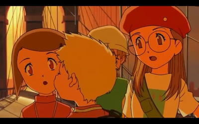 数码宝贝大电影三：前篇・数码兽飓风登陆！！后篇・超绝进化！！黄金的数码装甲剧照的剧照