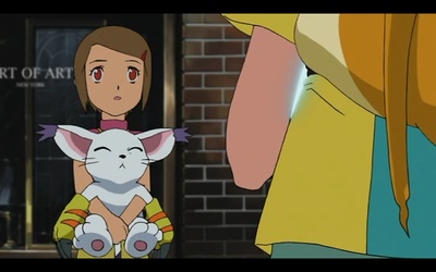 数码宝贝大电影三：前篇・数码兽飓风登陆！！后篇・超绝进化！！黄金的数码装甲剧照的剧照