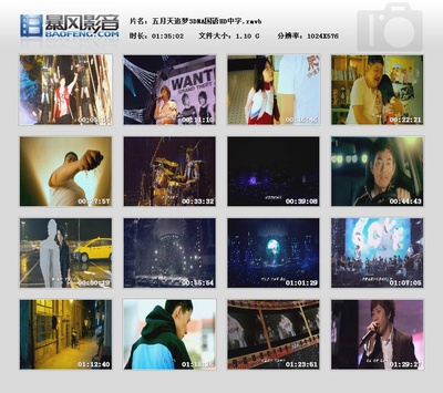 五月天追梦剧照的剧照