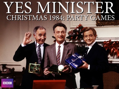 是，大臣 1984圣诞特辑剧照的剧照