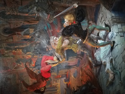 卢浮宫的珍宝剧照的剧照