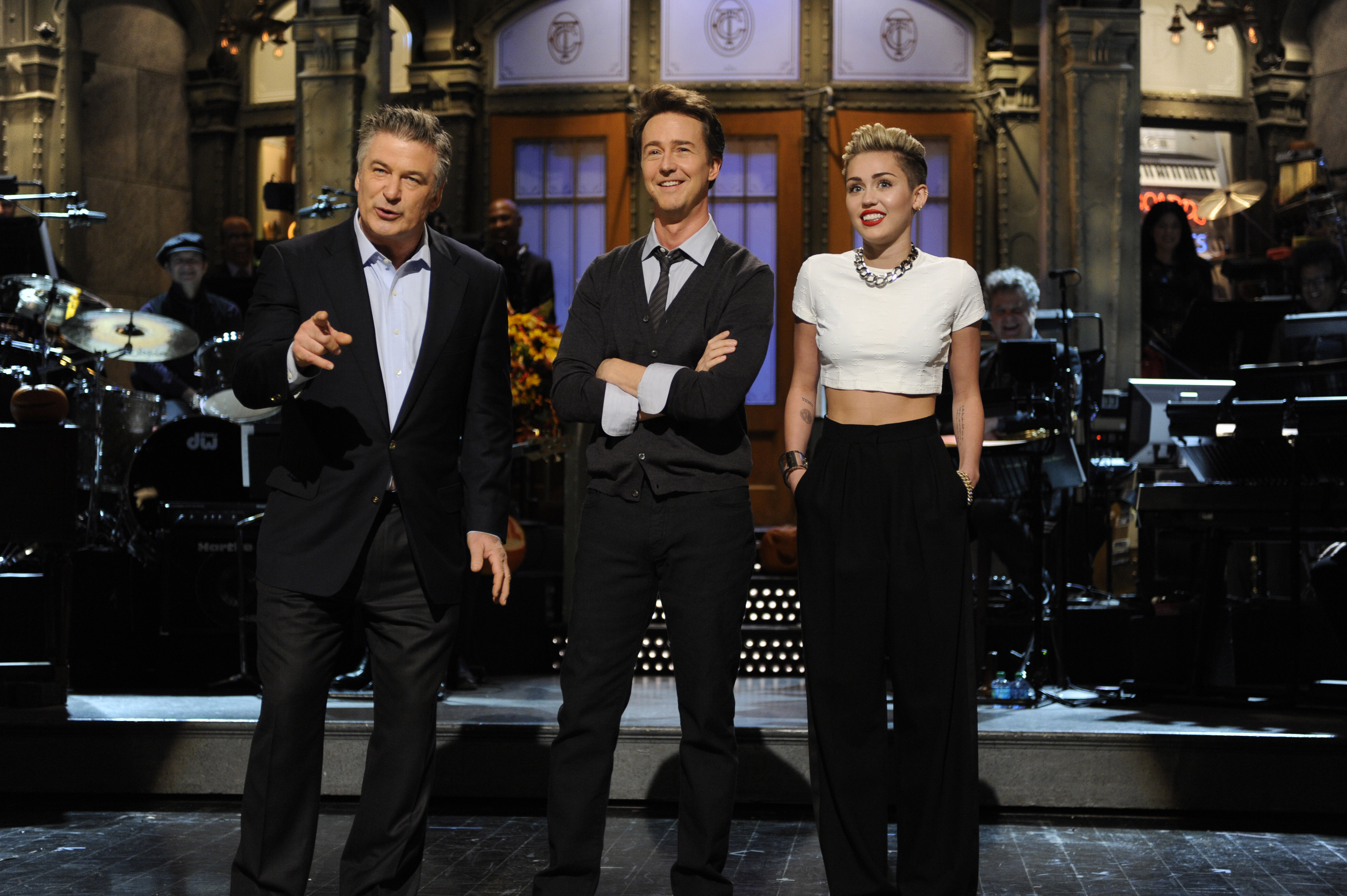 周六夜现场：爱德华·诺顿/加奈儿·梦奈剧照的剧照