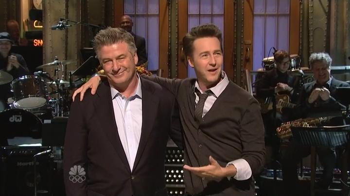 周六夜现场：爱德华·诺顿/加奈儿·梦奈剧照的剧照