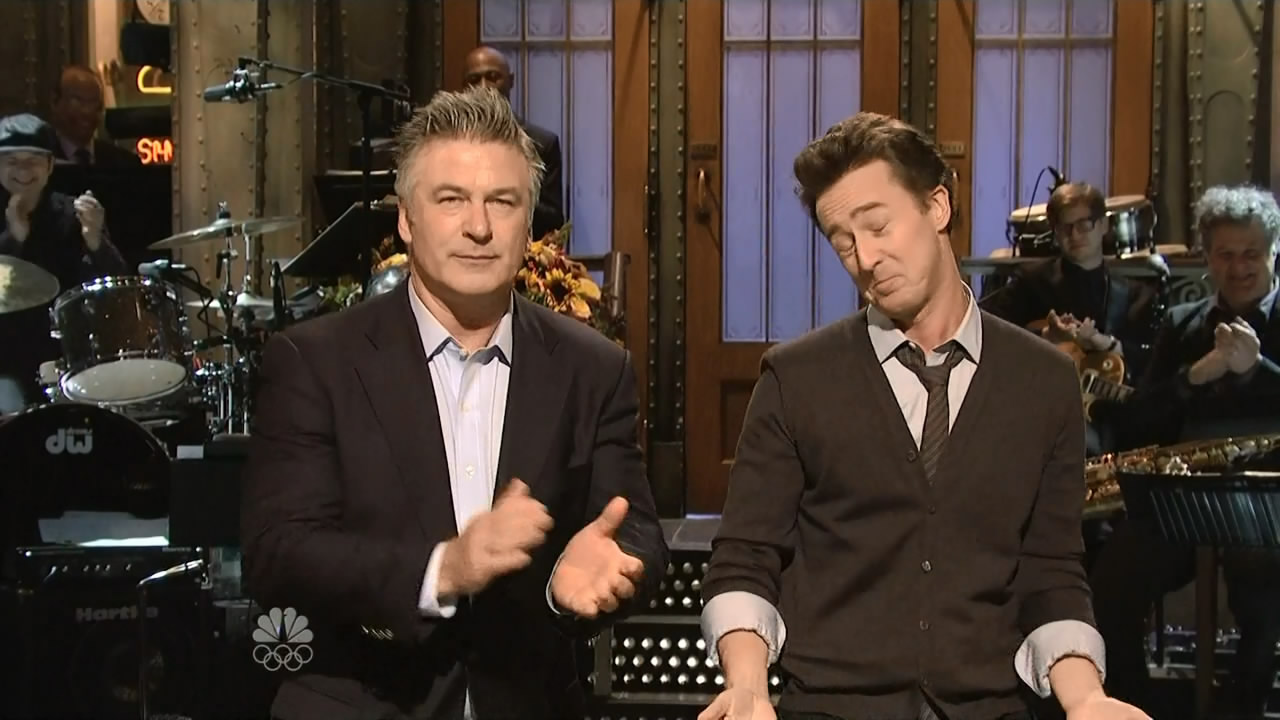 周六夜现场：爱德华·诺顿/加奈儿·梦奈剧照的剧照