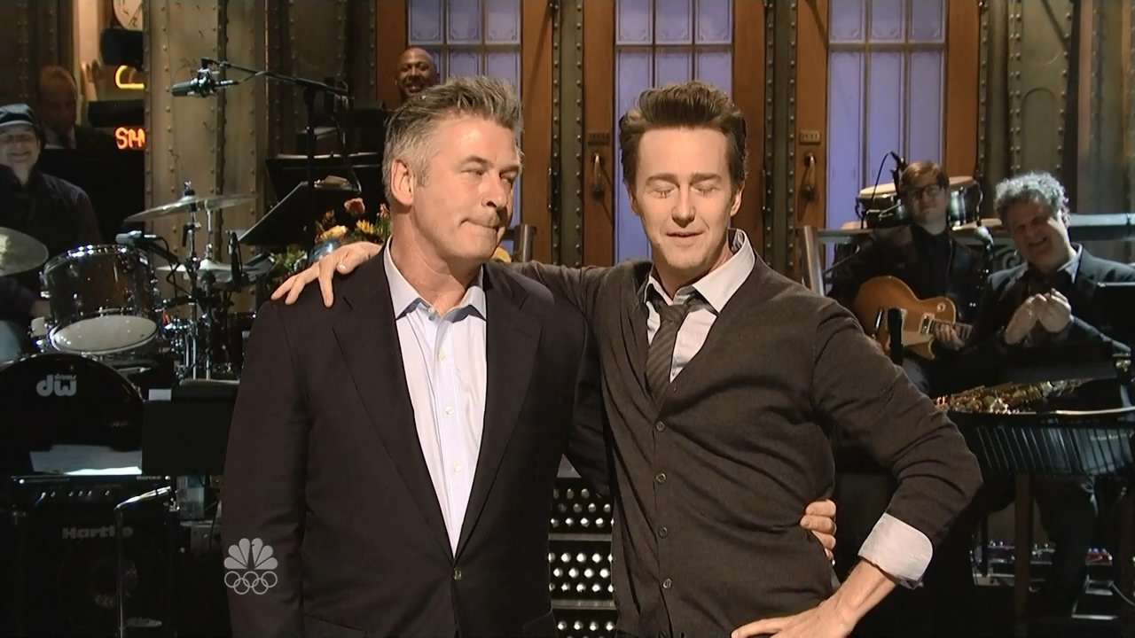 周六夜现场：爱德华·诺顿/加奈儿·梦奈剧照的剧照