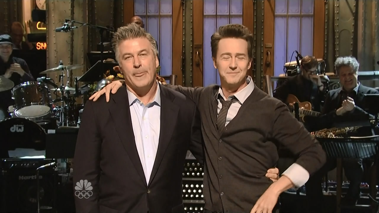 周六夜现场：爱德华·诺顿/加奈儿·梦奈剧照的剧照