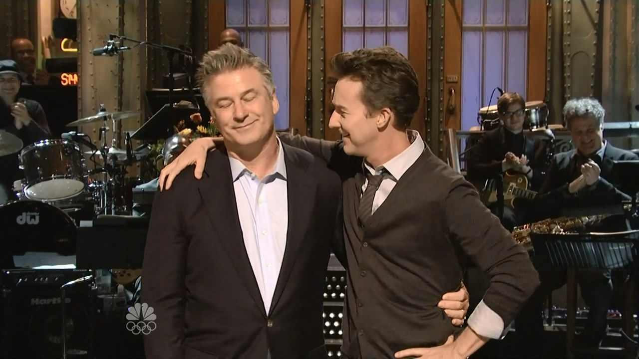 周六夜现场：爱德华·诺顿/加奈儿·梦奈剧照的剧照