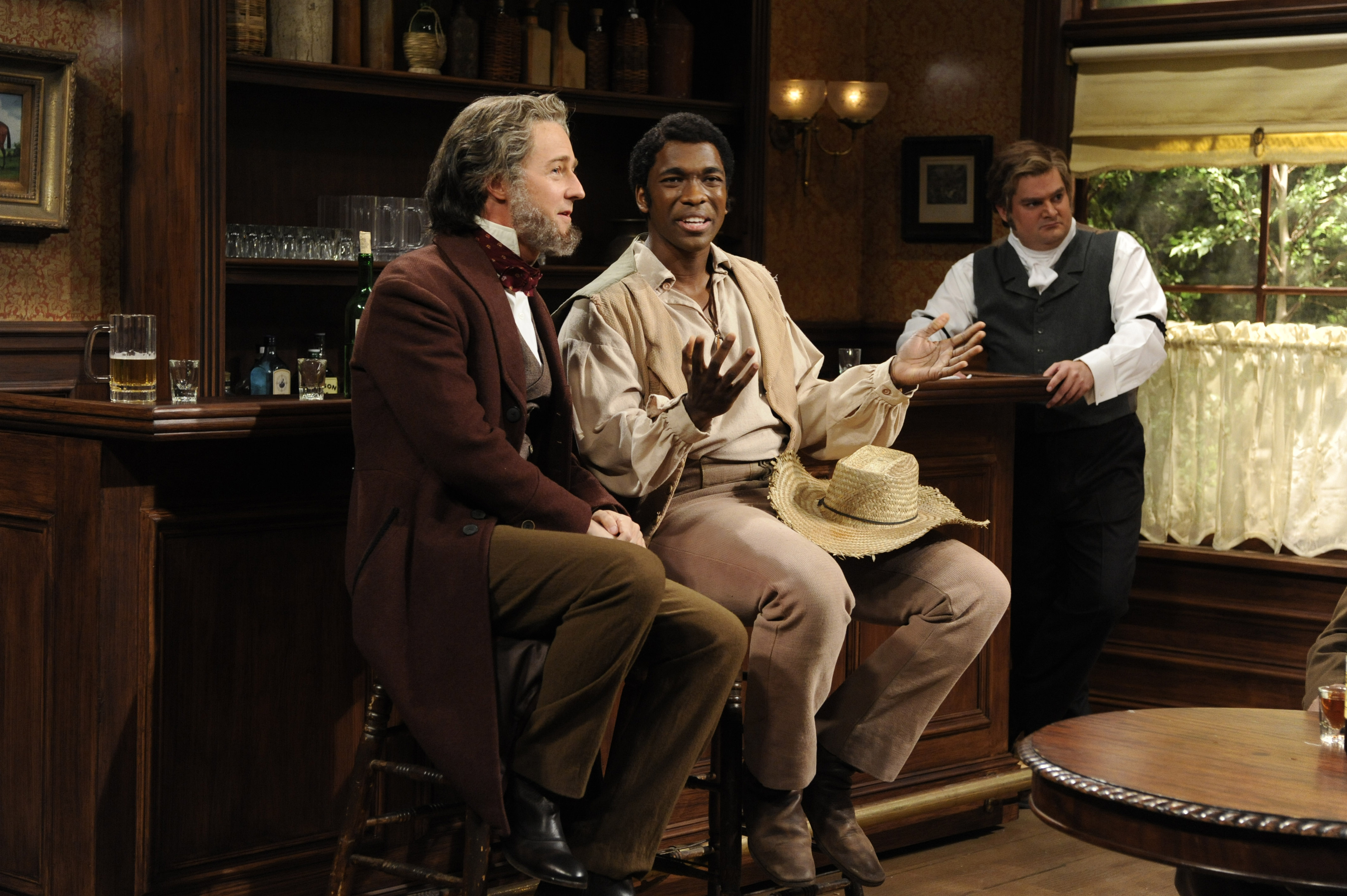 周六夜现场：爱德华·诺顿/加奈儿·梦奈剧照的剧照