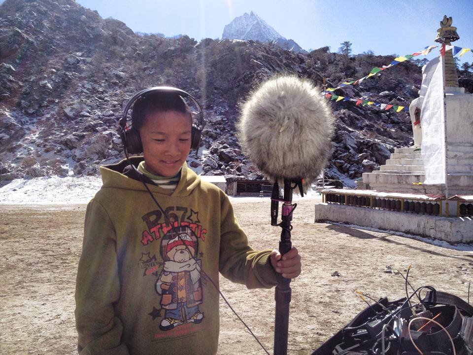 高山上的夏尔巴人剧照的剧照