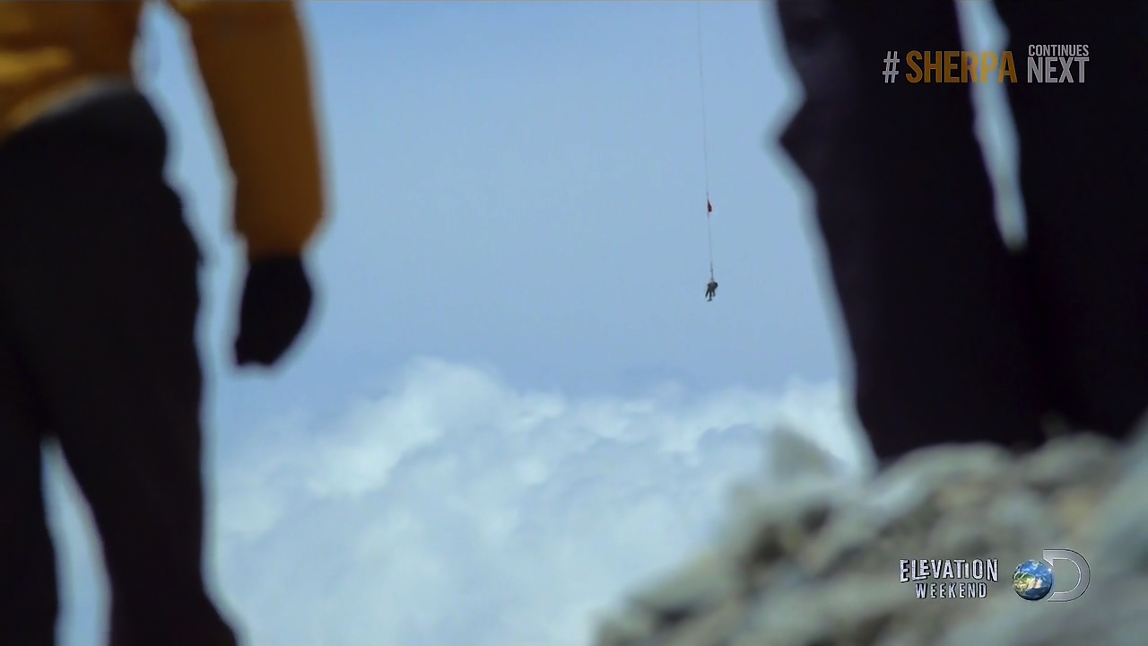 高山上的夏尔巴人剧照的剧照