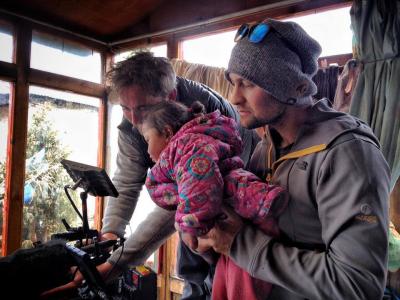 高山上的夏尔巴人剧照的剧照