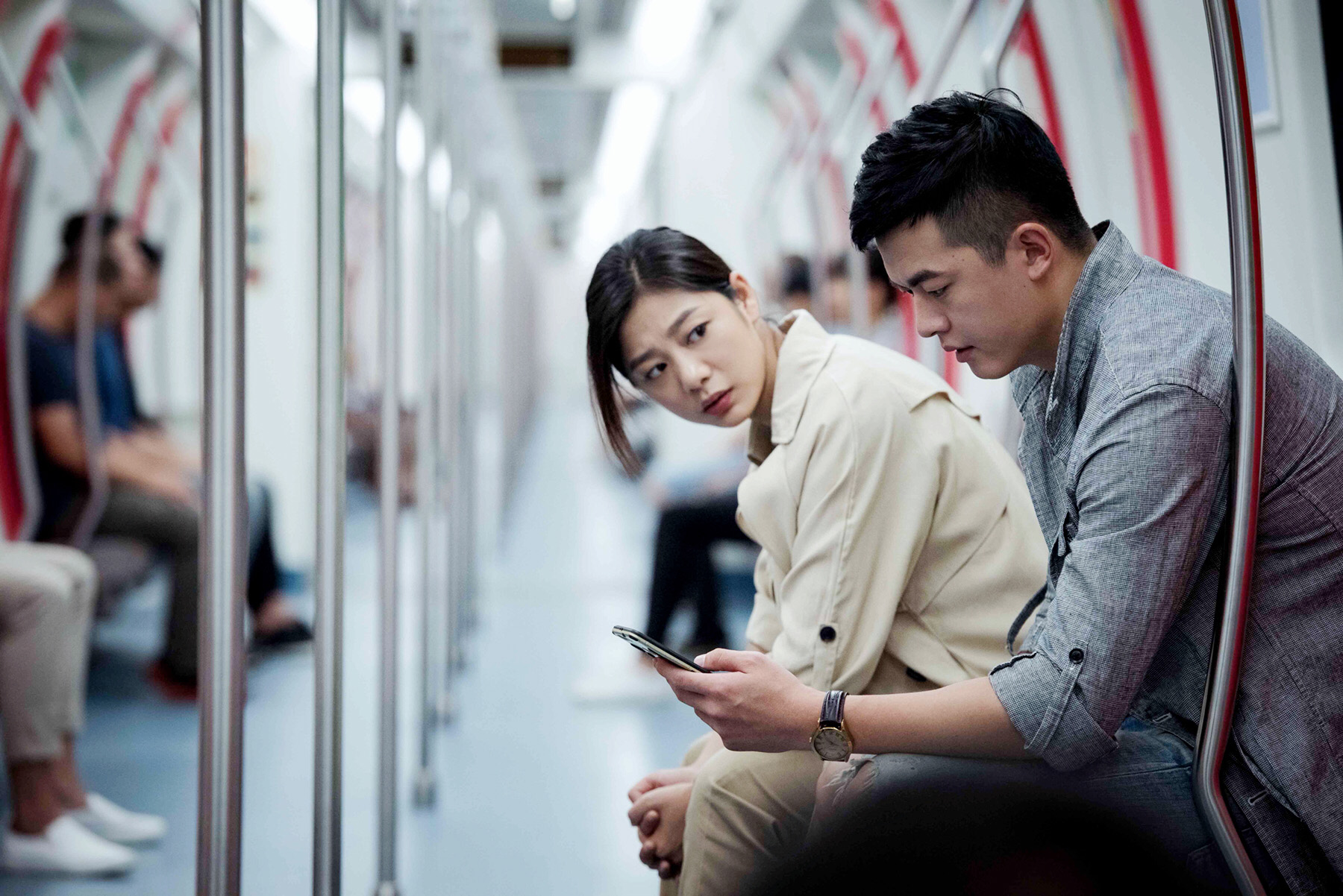 迷失地铁剧照的剧照