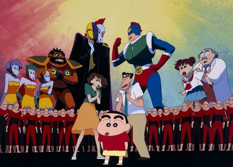 蜡笔小新之动感超人大战泳装魔王剧照的剧照