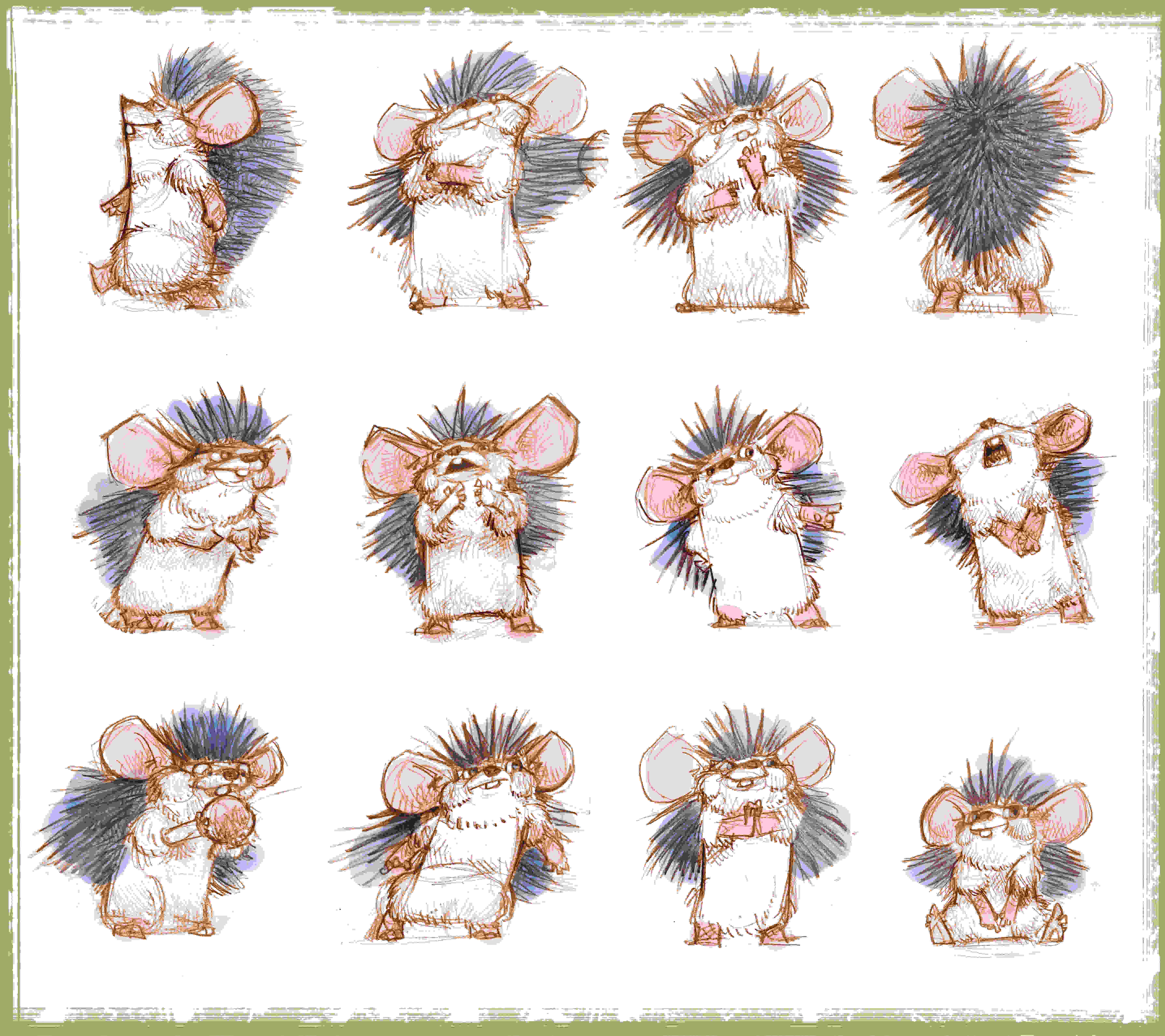 刺猬小子之天生我刺剧照的剧照