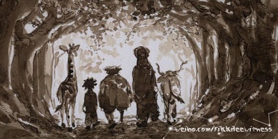 长颈鹿扎拉法剧照的剧照