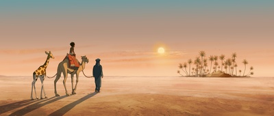 长颈鹿扎拉法剧照的剧照