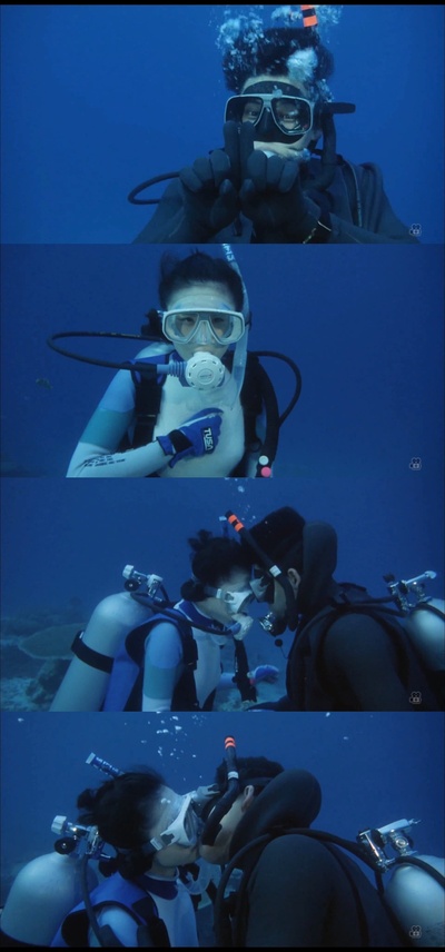 当她换上泳衣剧照的剧照