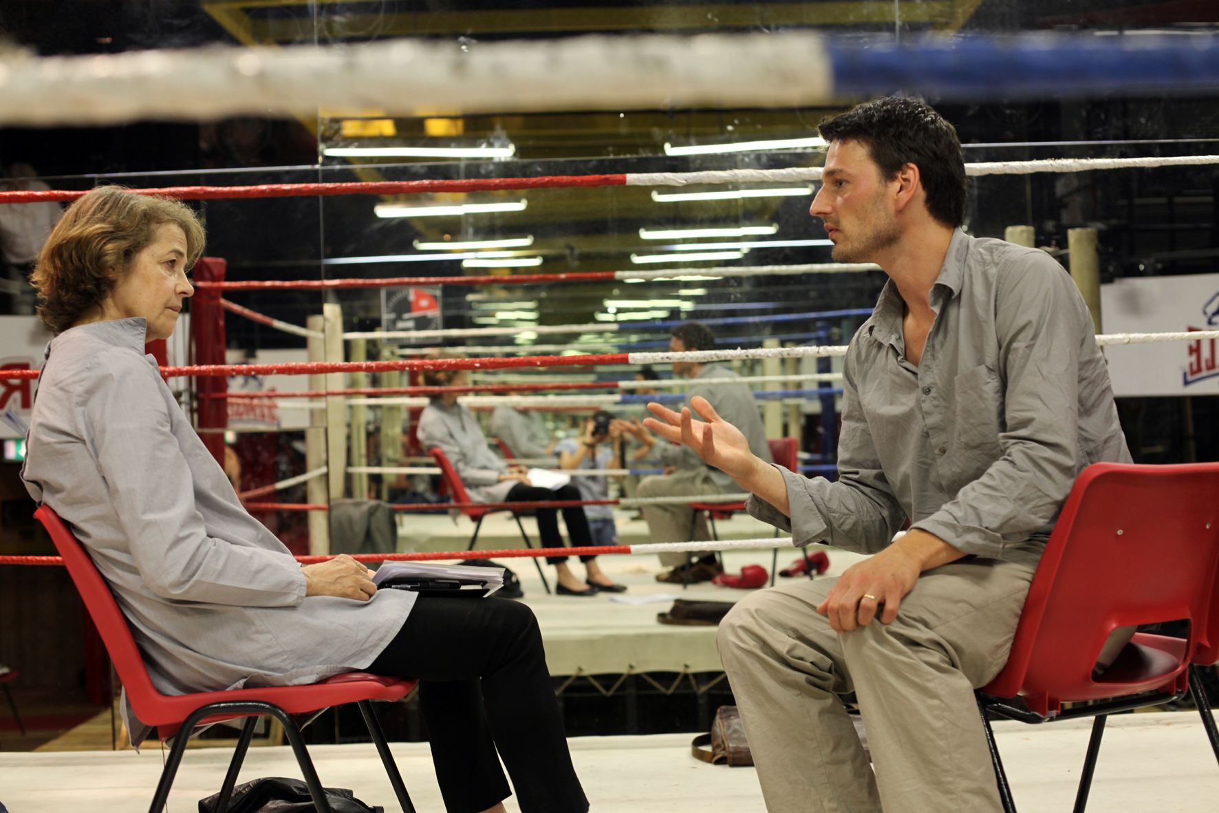 目光：走近夏洛特·兰普林剧照的剧照