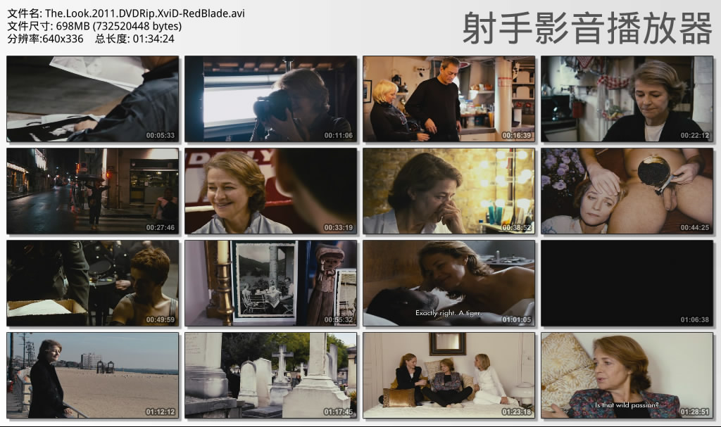 目光：走近夏洛特·兰普林剧照的剧照