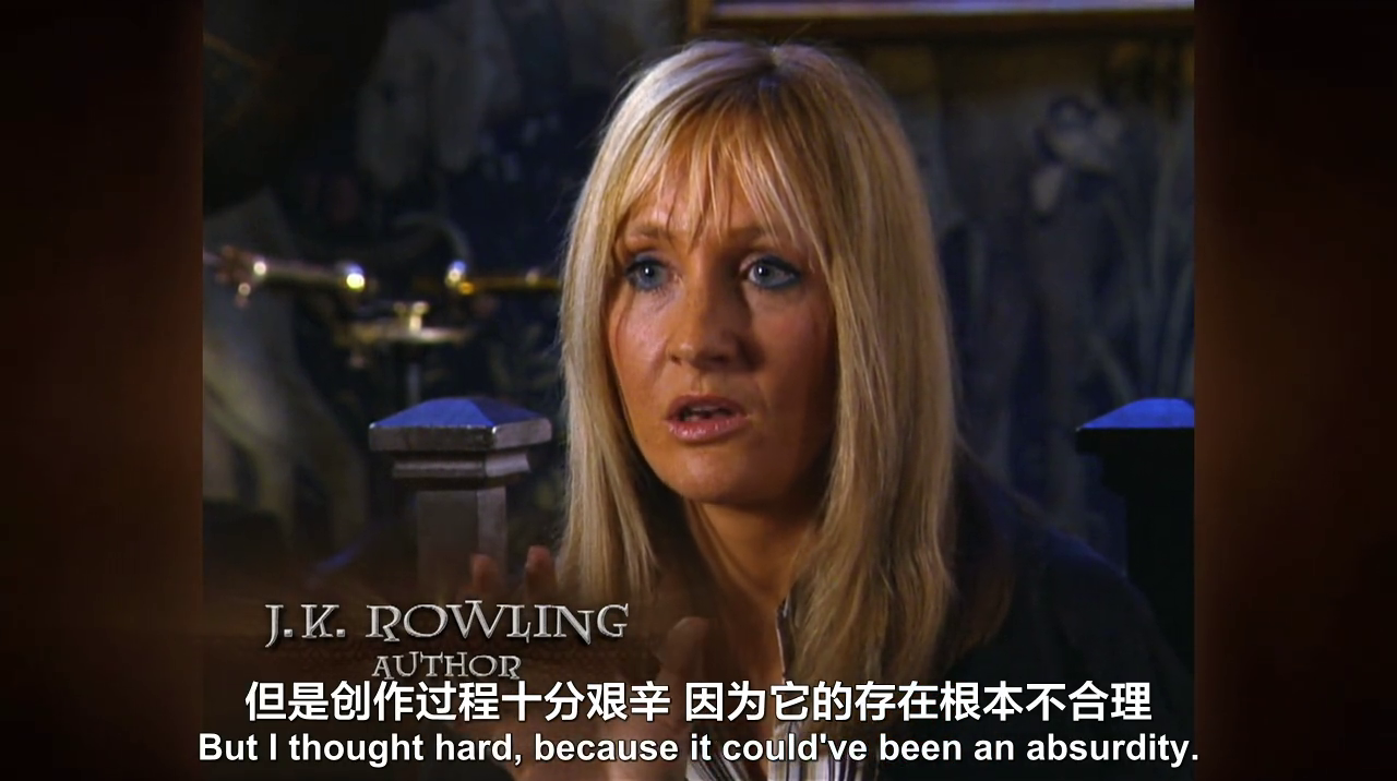 创造“哈利`波特”的世界：生物剧照的剧照