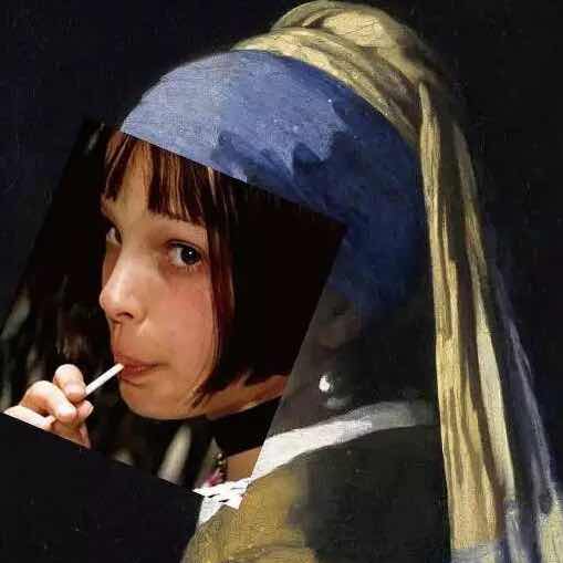 戴珍珠耳环的少女剧照的剧照